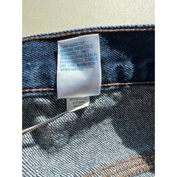 Highland Originals Jeans Size 38 Straight Leg Denim Classic Fit Blue Cotton - Picture 5 of 6